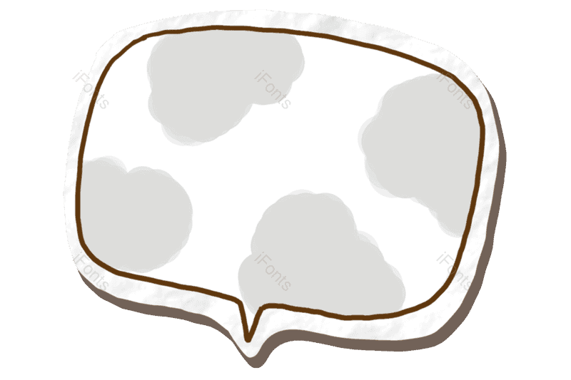 边框图片,对话框元素,卡通对话框PNG,手绘框免抠素材